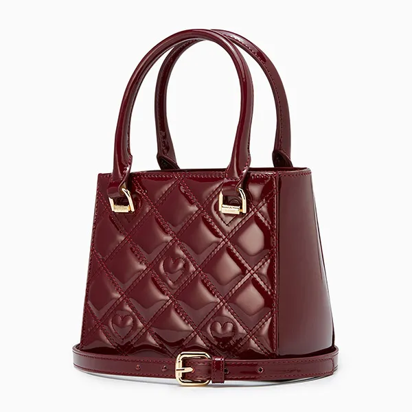 Túi Tote Nữ Lyn Kyoko Tote Bag Dark Red LL25CBF025 Màu Đỏ Đậm
