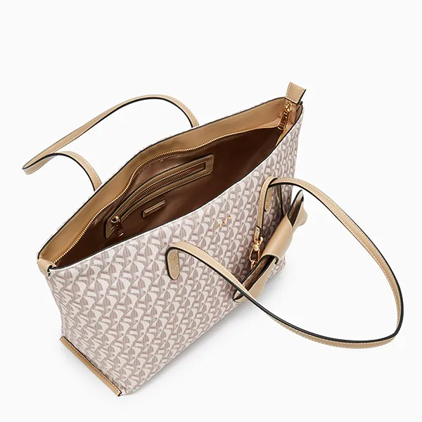 Túi Tote Nữ Lyn Solanory L Tote Bag Beige L25FBWA009 Màu Be - Túi xách - Vua Hàng Hiệu