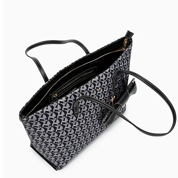 Túi Tote Nữ Lyn Solanory L Tote Bag Black L25FBWA009 Màu Đen - Túi xách - Vua Hàng Hiệu