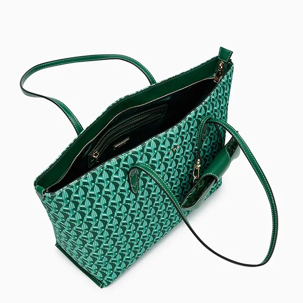 Túi Tote Nữ Lyn Solanory L Tote Bag Green L25FBWA009 Màu Xanh Lá - Túi xách - Vua Hàng Hiệu