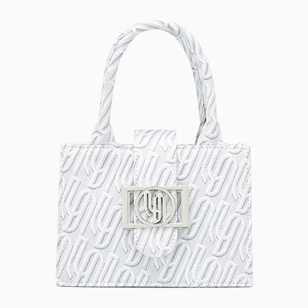 Túi Tote Nữ Lyn Viola Infinite Mini Tote Bag Light Grey LL24MBF346 Màu Xám Nhạt