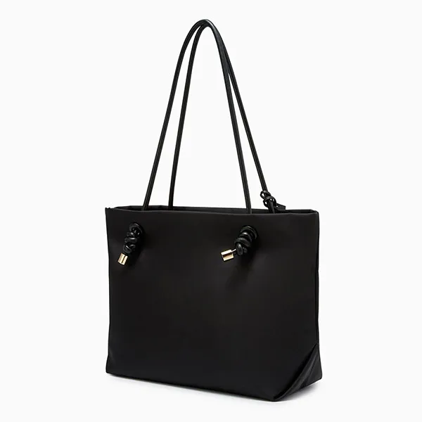 Túi Tote Nữ Lyn Zoey Tote Bag Black LL25CBF955 Màu Đen - Túi xách - Vua Hàng Hiệu