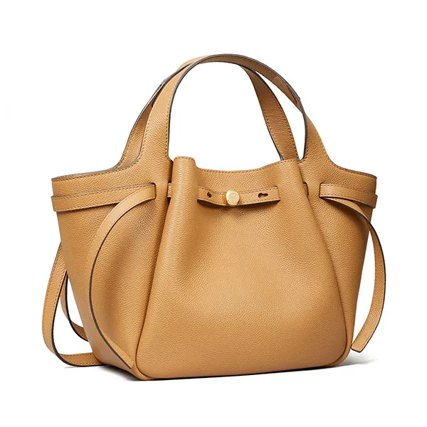 Túi Tote Nữ Tory Burch Romy Tote Bag Màu Nâu - Túi xách - Vua Hàng Hiệu