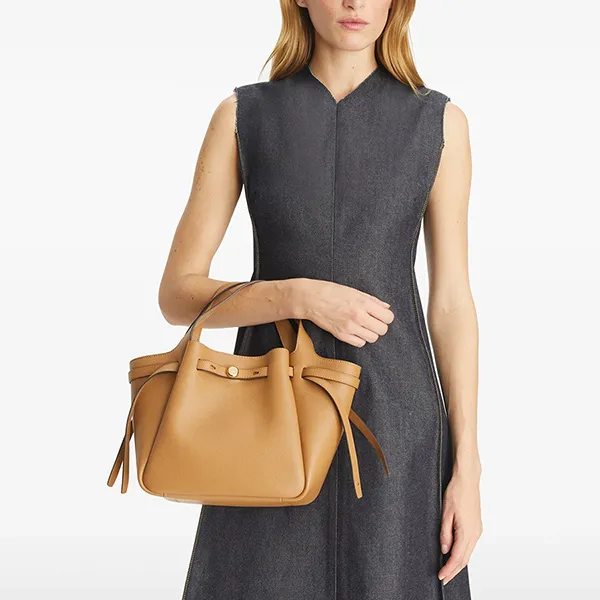 Túi Tote Nữ Tory Burch Romy Tote Bag Màu Nâu - Túi xách - Vua Hàng Hiệu