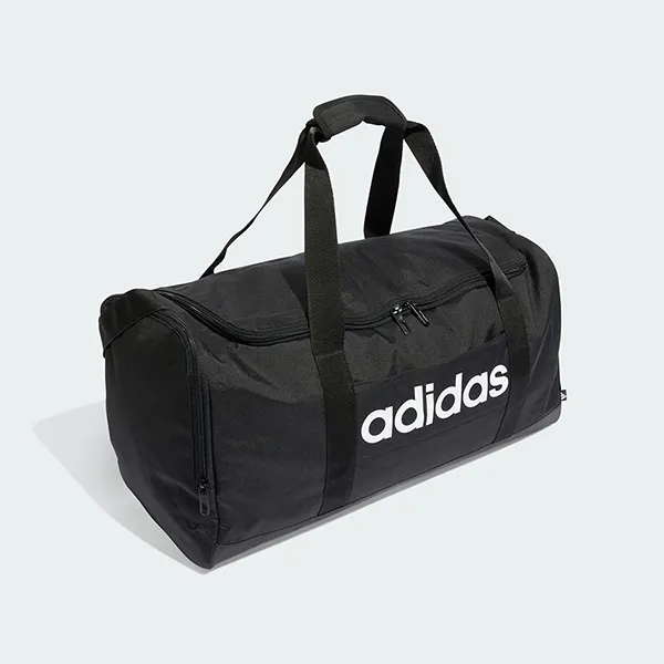 Túi Trống Adidas Linear Duffel Bag Medium JD9555 Màu Đen - Túi xách - Vua Hàng Hiệu