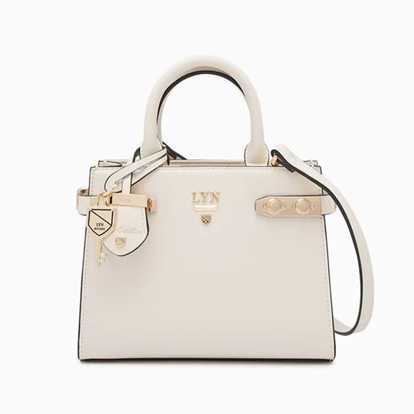 Túi Xách Nữ Lyn Fineness Re-Edit Top S LL22WBF296 Màu Trắng Ngà - Túi xách - Vua Hàng Hiệu