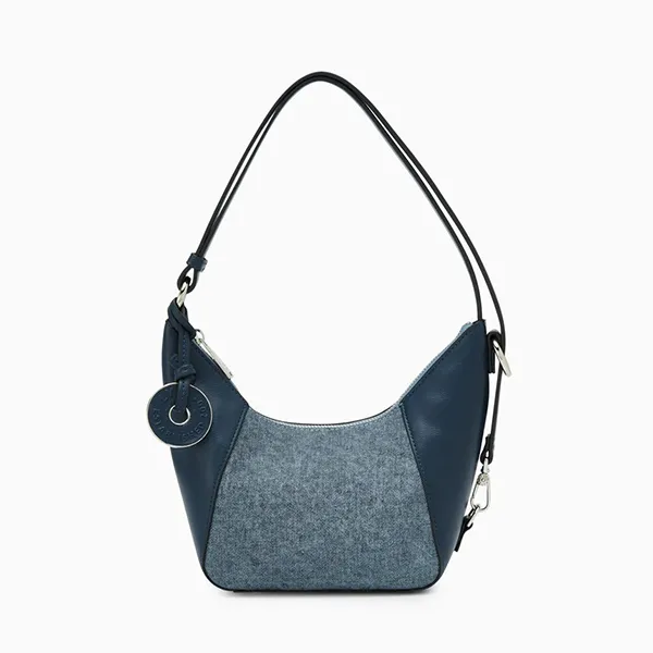 Túi Xách Nữ Lyn Maya Hobo Handbag Light Navy LL25SBF971 Màu Xanh