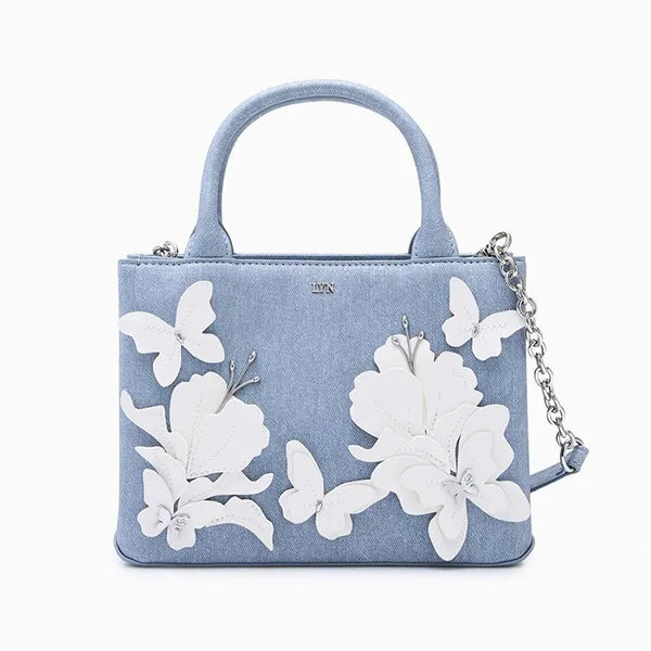 Túi Xách Nữ Lyn Papier M Handbag Blue Variation 2 LL25CBS273 Màu Xanh - Túi xách - Vua Hàng Hiệu