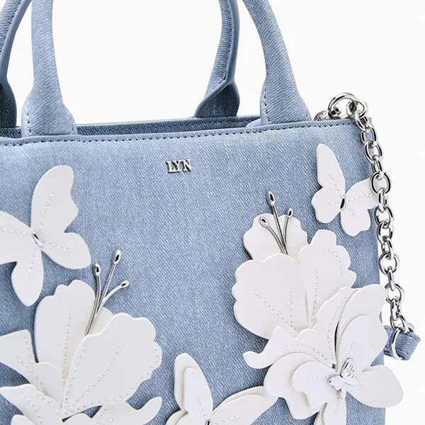 Túi Xách Nữ Lyn Papier M Handbag Blue Variation 2 LL25CBS273 Màu Xanh - Túi xách - Vua Hàng Hiệu