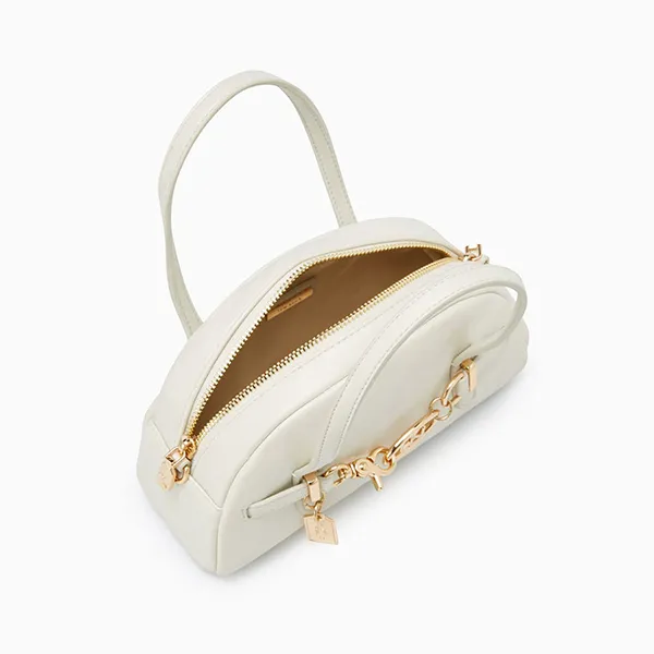 Túi Xách Nữ Lyn Tippy Handle Handbags White LL25CBF801 Màu Trắng