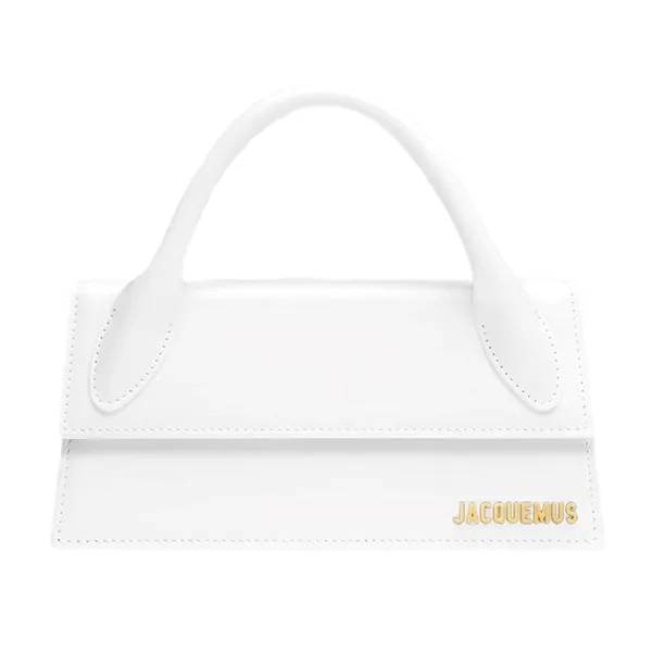 Túi Xách Tay Jacquemus Le Chiquito Long White Màu Trắng - Túi xách - Vua Hàng Hiệu