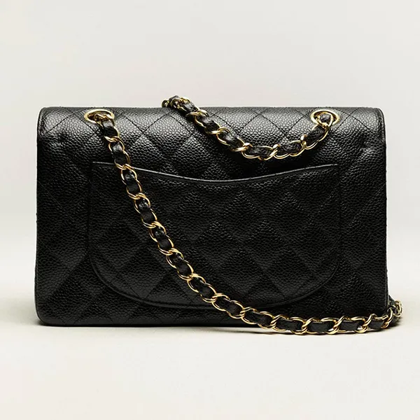 Túi Xách Tay Nữ Chanel Small Classic Handbag A01113-Y01864-C3906 Màu Đen