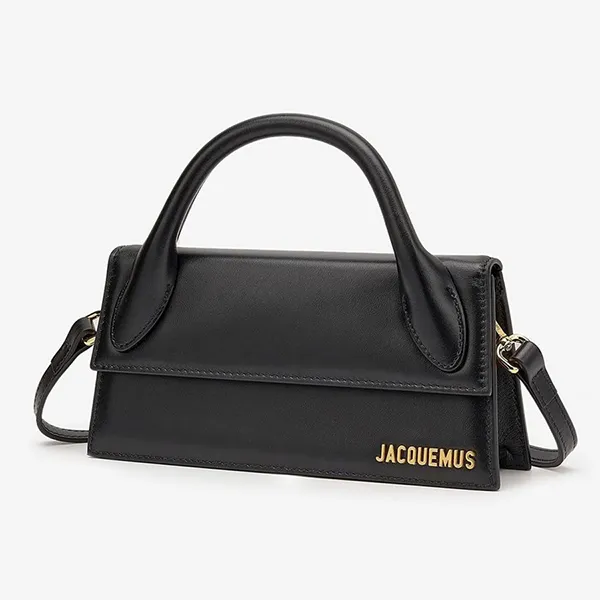 Túi Xách Tay Nữ Jacquemus Le Chiquito Long 213BA0043000990 Màu Đen - Túi xách - Vua Hàng Hiệu