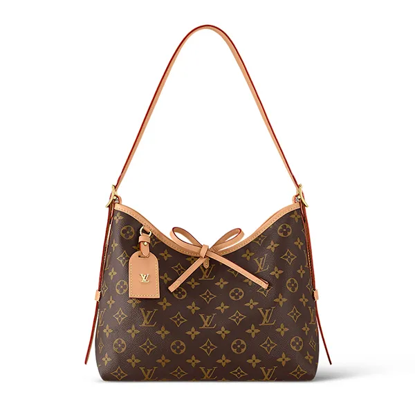 Túi Xách Tay Nữ Louis Vuitton LV Carryall PM Monogram Canvas M46203 Màu Nâu - Túi xách - Vua Hàng Hiệu
