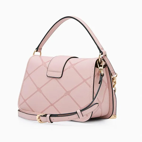 Túi Xách Tay Nữ Lyn Dasha M Crossbody Bag Pink LL25CBF294 Màu Hồng Nhạt - Túi xách - Vua Hàng Hiệu