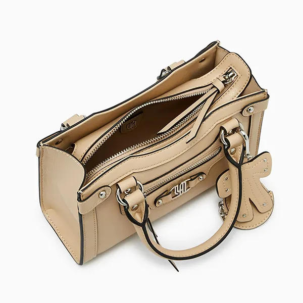 Túi Xách Tay Nữ Lyn Galz Top Handle S Handbag Beige LL25FBM632 Màu Be - Túi xách - Vua Hàng Hiệu