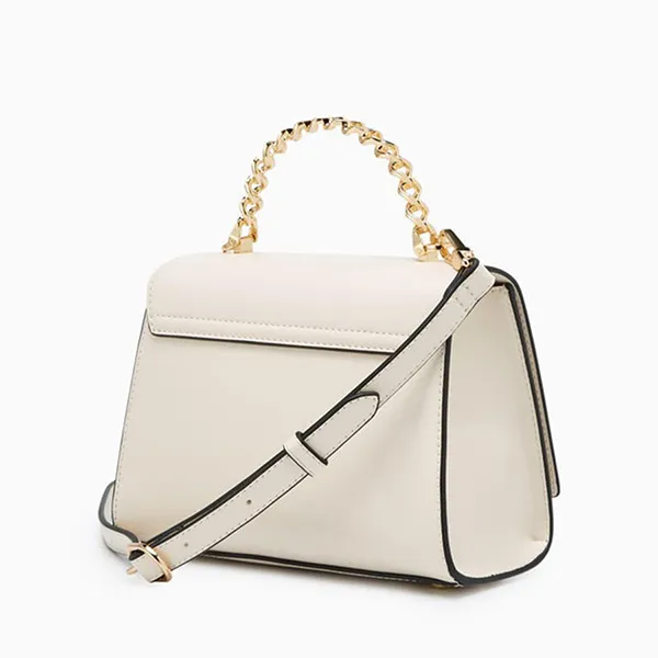 Túi Xách Tay Nữ Lyn Nyxia Infinite Top Handle Handbag Ivory LL25CBM258 Màu Trắng Ngà - Túi xách - Vua Hàng Hiệu