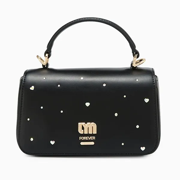 Túi Xách Tay Nữ Lyn Starlight XS Handbag Black LL25CBF263 Màu Đen - Túi xách - Vua Hàng Hiệu