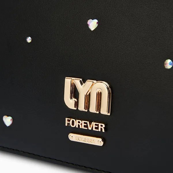 Túi Xách Tay Nữ Lyn Starlight XS Handbag Black LL25CBF263 Màu Đen - Túi xách - Vua Hàng Hiệu