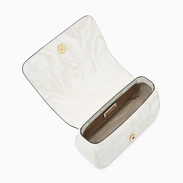 Túi Xách Tay Nữ Lyn Starlight XS Handbag Ivory LL25CBF263 Màu Trắng Ngà - Túi xách - Vua Hàng Hiệu