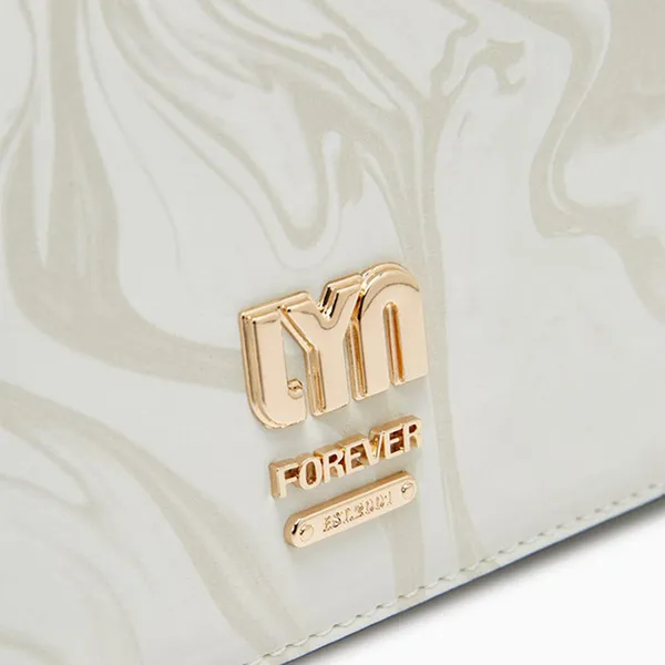 Túi Xách Tay Nữ Lyn Starlight XS Handbag Ivory LL25CBF263 Màu Trắng Ngà - Túi xách - Vua Hàng Hiệu