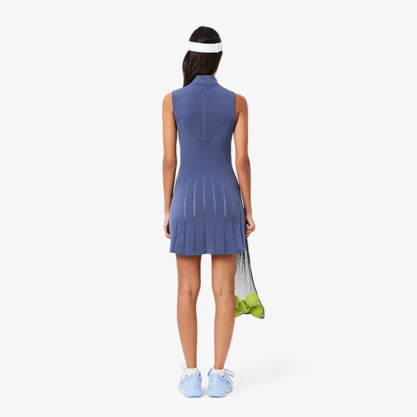 Váy Thể Thao Nữ Lacoste Stretch Tennis Dress And Shorts EF0615 51 HIG Màu Xanh Size 34 - Thời trang - Vua Hàng Hiệu