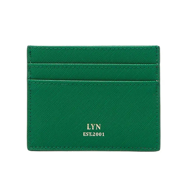 Ví Đựng Thẻ Nữ Lyn Babie Multi Card Holder Wallet - Green LL25CWF059 Màu Xanh Green - Túi xách - Vua Hàng Hiệu
