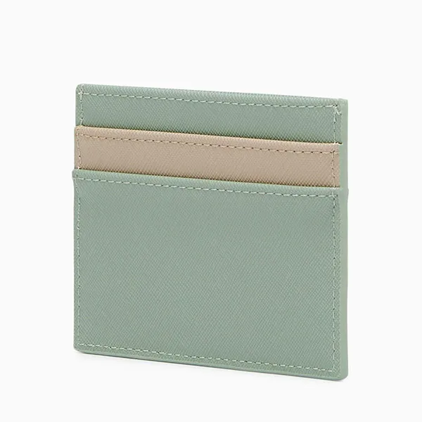 Ví Đựng Thẻ Nữ Lyn Babie Multi Card Holder Wallet - Green Variation 2 LL25CWF059 Màu Xanh Green - Túi xách - Vua Hàng Hiệu