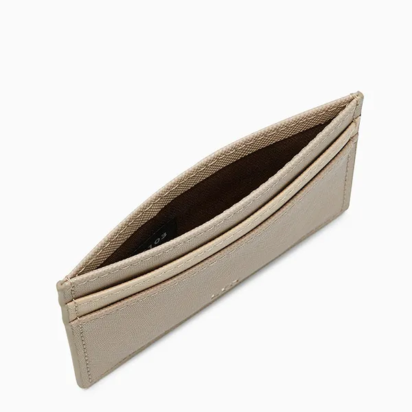 Ví Đựng Thẻ Nữ Lyn Babie Multi Card Holder Wallet - Light Beige LL25CWF059 Màu Be - Túi xách - Vua Hàng Hiệu
