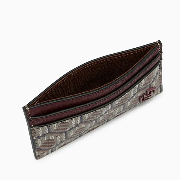 Ví Đựng Thẻ Nữ Lyn Dune Scape S Card Holder Wallet - Dark Red LL25FWM664 Màu Đỏ - Túi xách - Vua Hàng Hiệu