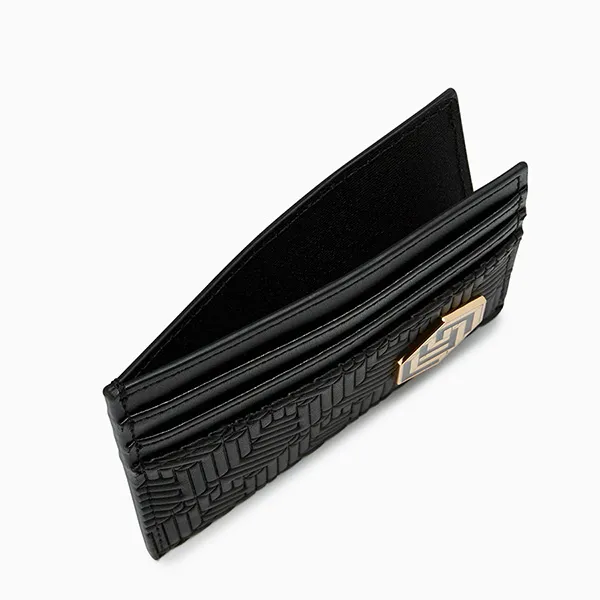 Ví Đựng Thẻ Nữ Lyn Giselle Card Holder Wallet - Black LL25FWM639 Màu Đen - Túi xách - Vua Hàng Hiệu