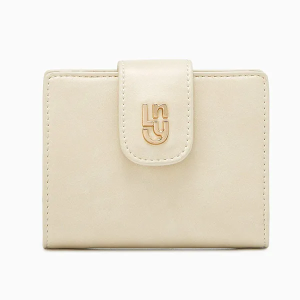 Ví Đựng Thẻ Nữ Lyn Handi Flap Wallet - Ivory LL25CWF960 Màu Kem - Túi xách - Vua Hàng Hiệu