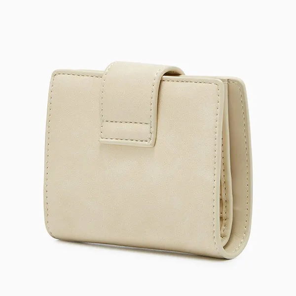 Ví Đựng Thẻ Nữ Lyn Handi Flap Wallet - Ivory LL25CWF960 Màu Kem - Túi xách - Vua Hàng Hiệu