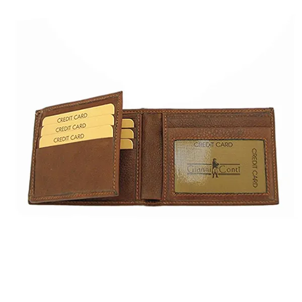 Ví Nam Gianni Conti Wallet 587012-20 Brown Màu Nâu