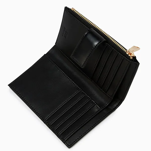 Ví Nữ Lyn Adria Bifold Wallet - Black LL25FWT630 Màu Đen