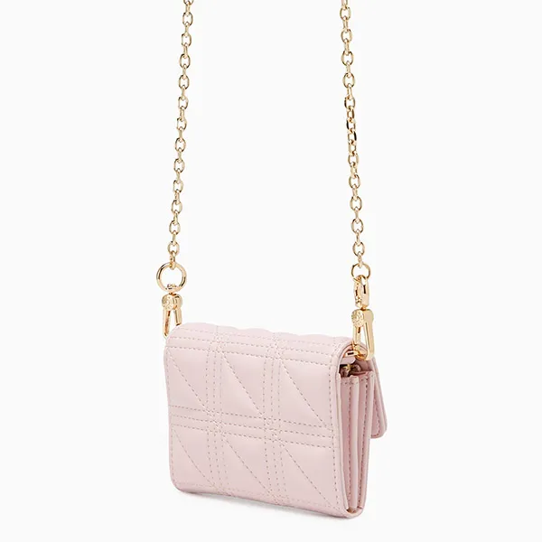 Ví Nữ Lyn Aurelia Short Wallet On Chain - Pink LL24FWF074 Màu Hồng - Túi xách - Vua Hàng Hiệu