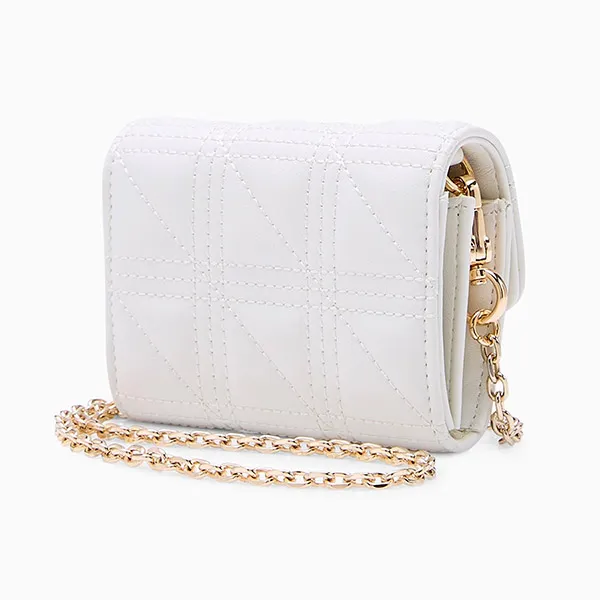 Ví Nữ Lyn Aurelia Short Wallet On Chain - White LL24FWF074 Màu Trắng - Túi xách - Vua Hàng Hiệu