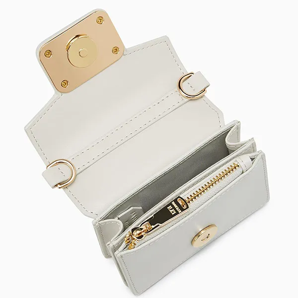 Ví Nữ Lyn Babie Wallet - Light Grey LL25CWF063 Màu Xám