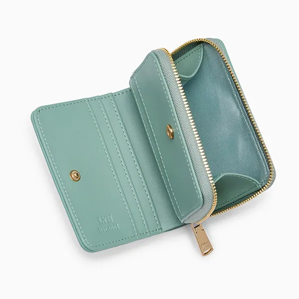 Ví Nữ Lyn Bae Double Wallet - Green LL25CWF071 Màu Xanh Green - Túi xách - Vua Hàng Hiệu