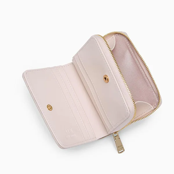 Ví Nữ Lyn Bae Double Wallet - Ivory LL25CWF071 Màu Kem - Túi xách - Vua Hàng Hiệu