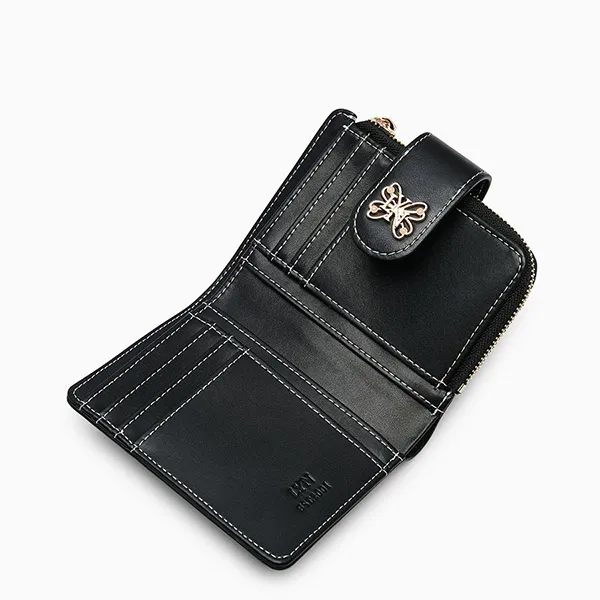 Ví Nữ Lyn Butterfly Short Wallet - Black LL25CWF074 Màu Đen - Túi xách - Vua Hàng Hiệu