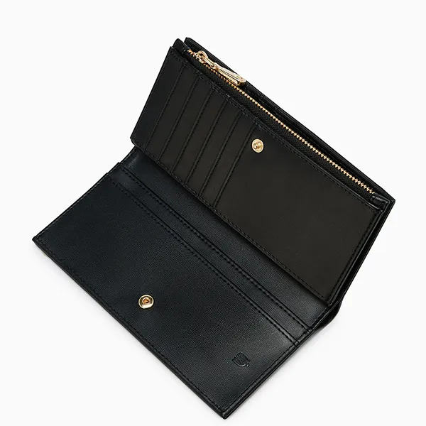 Ví Nữ Lyn Giselle Long Wallet - Black LL25FWM638 Màu Đen - Túi xách - Vua Hàng Hiệu