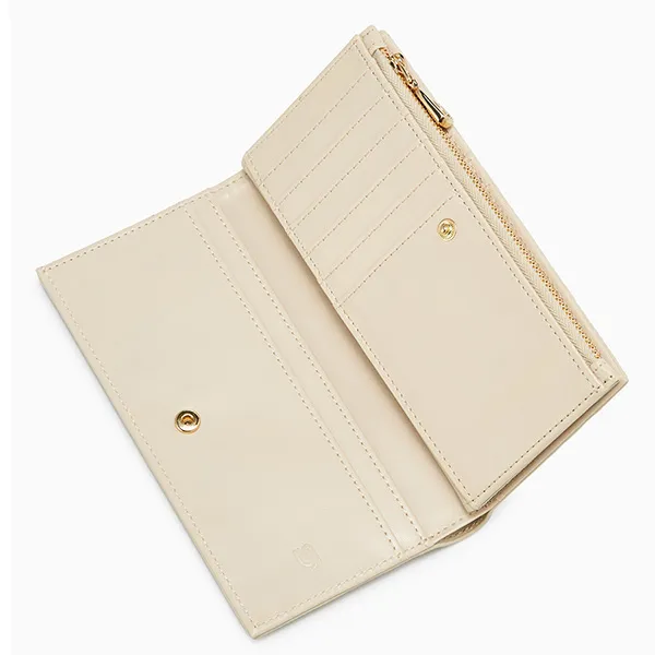Ví Nữ Lyn Giselle Long Wallet - Ivory LL25FWM638 Màu Trắng Kem - Túi xách - Vua Hàng Hiệu