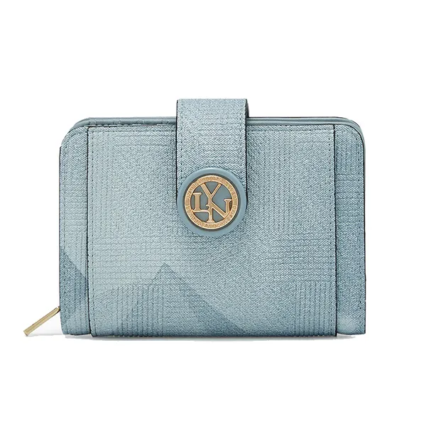 Ví Nữ Lyn Ivar Short Wallet - Blue Variation 2 LL25FWF011 Màu Xanh Blue - Túi xách - Vua Hàng Hiệu