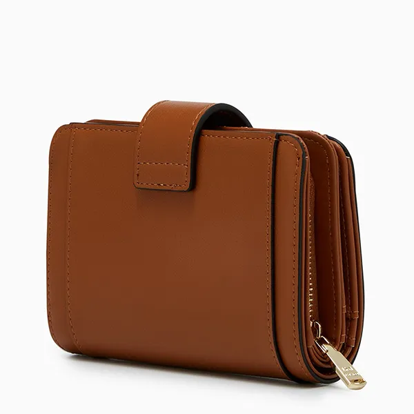 Ví Nữ Lyn Ivar Short Wallet - Brown LL25FWF011 Màu Nâu - Túi xách - Vua Hàng Hiệu