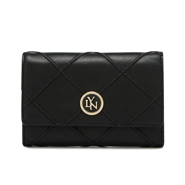 Ví Nữ Lyn Jaylen Short Wallet - Black LL25FWF003 Màu Đen