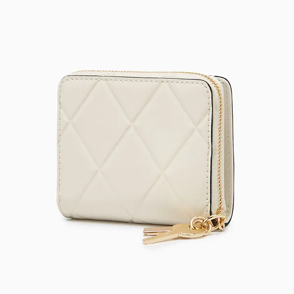 Ví Nữ Lyn Jemma Short Short Wallet - Ivory L25FWWB002 Màu Kem