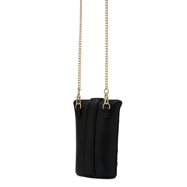 Ví Nữ Lyn Junni Phone Pocket Wallet On Chain - Black LL25CWF009 Màu Đen - Túi xách - Vua Hàng Hiệu