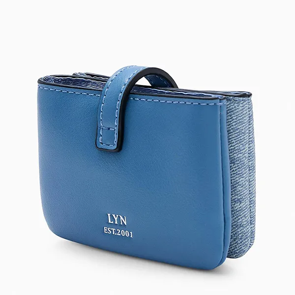 Ví Nữ Lyn Layla Card Holder Wallet - Blue Variation 2 LL25CWF948 Màu Xanh Blue - Túi xách - Vua Hàng Hiệu