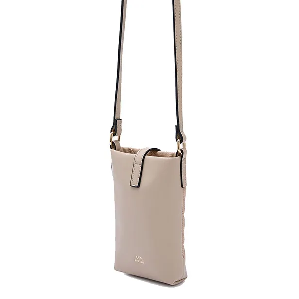 Ví Nữ Lyn Layla Mobile Sling Wallet - Light Beige LL25CWF947 Màu Be - Túi xách - Vua Hàng Hiệu